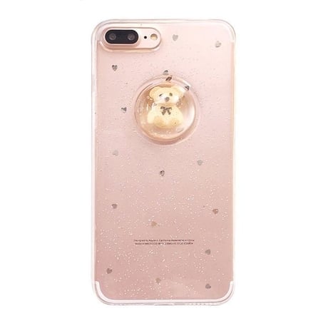 クマ kumamon  スノードーム  プーさん  iphoneケース くま