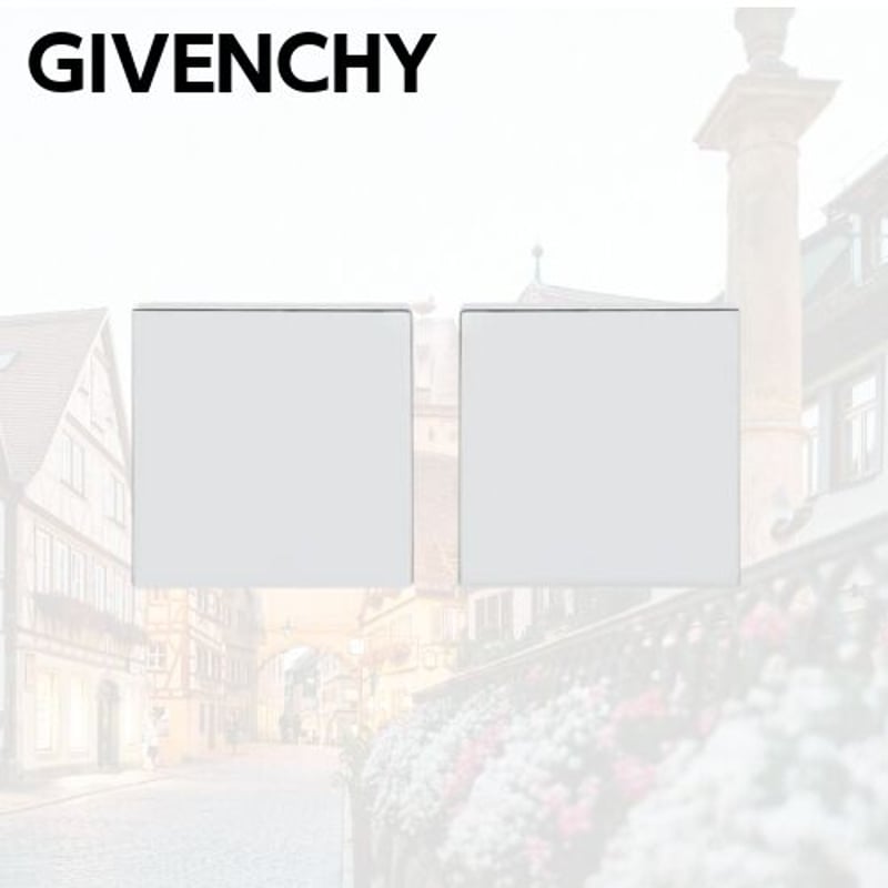 送料無料 直営店直送【GIVENCHY】ジバンシー Gスクエアキューブピアス