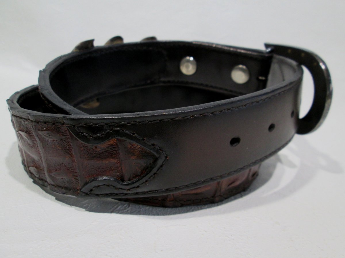 ワニ革のベルト（背ワニ） | ikuu