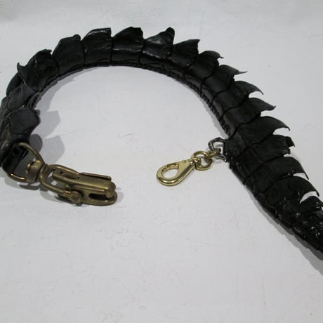 クロコのウォレットロープ（龍尾）