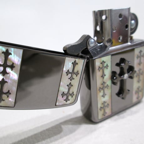 ZIPPO　石付エボニークロス