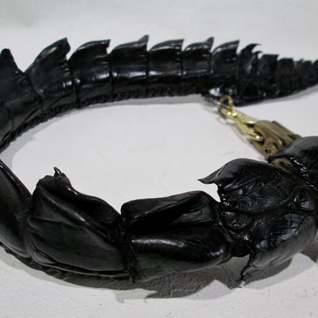 クロコのウォレットロープ（龍尾）