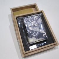 ZIPPO　龍・革巻き