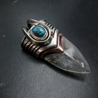 水晶ダガー（短剣）のペンダントトップ