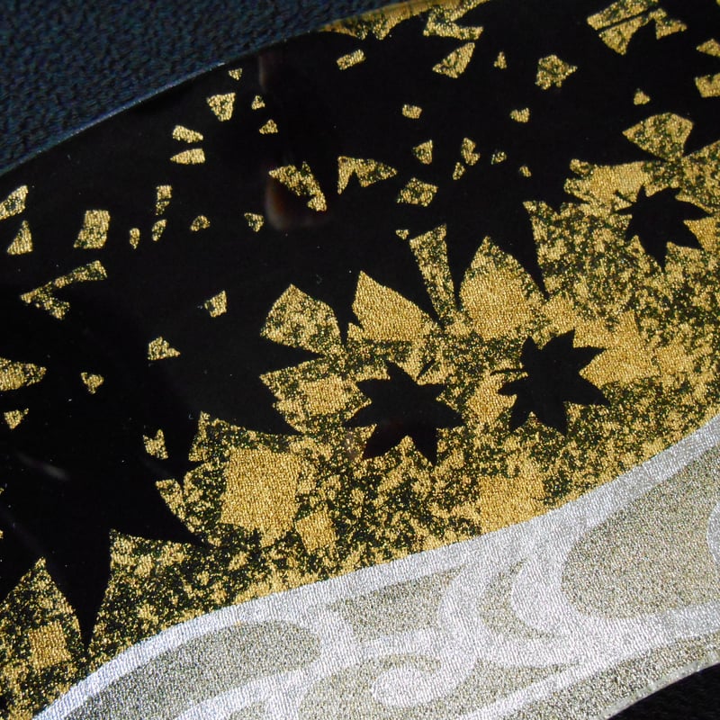 京都　平安 金箔飾り皿 「おしどり」 京都 平安 金箔飾り皿 「おしどり」 キッチン・食器