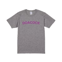 "It's ok Take your time Tee" Grey×Purple