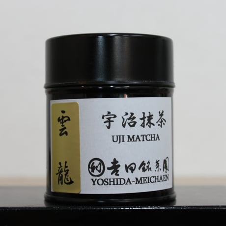 宇治抹茶　【雲龍】３０ｇ缶入り