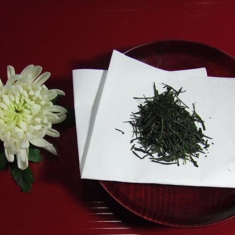 No.O-1 限定製造煎茶　品種茶 奥緑(おくみどり)8０ｇ袋
