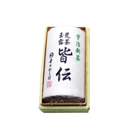 №E-3荒茶玉露（皆伝）120ｇ和紙缶箱入り