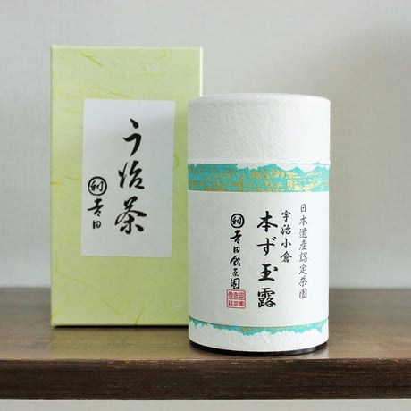 本ず玉露95ｇ缶箱入り