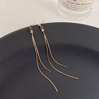 ロングタッセルステンレス２WAYピアス