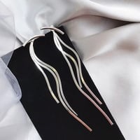 タッセル２WAYステンレスピアス