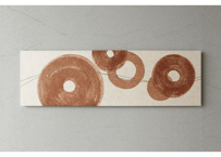 和紙アートパネル「環－Kan」　Washi Wall Art Panel　910×280