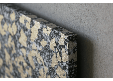 和紙アートパネル「雪月－Setsugetsu」　Washi Wall Art Panel　450×450