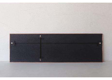 和紙アートパネル「悠久 金彩－Yukyu kinsai」　Washi Wall Art Panel　910×280