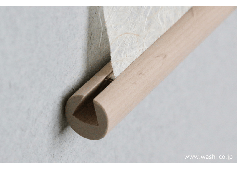 手描き和紙タペストリー 和紙用タペストリー自作キット（仕上幅36cm） | Washi あさくら