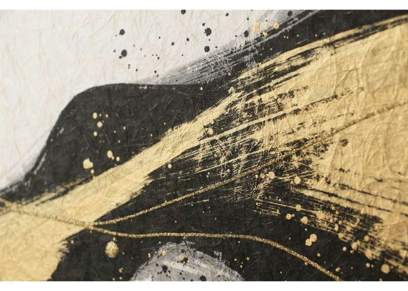 和紙アートパネル「翔 金彩－Sho kinsai」 Washi Wall Art Panel