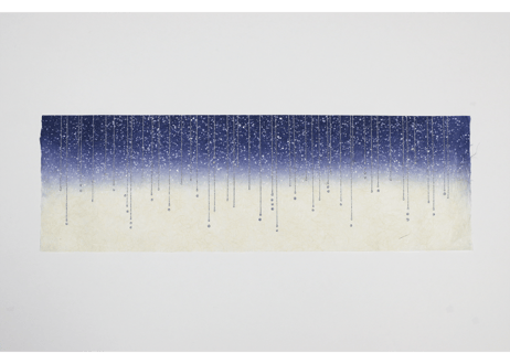 創作デザイン和紙・雨モチーフ（商品番号：as-18601）