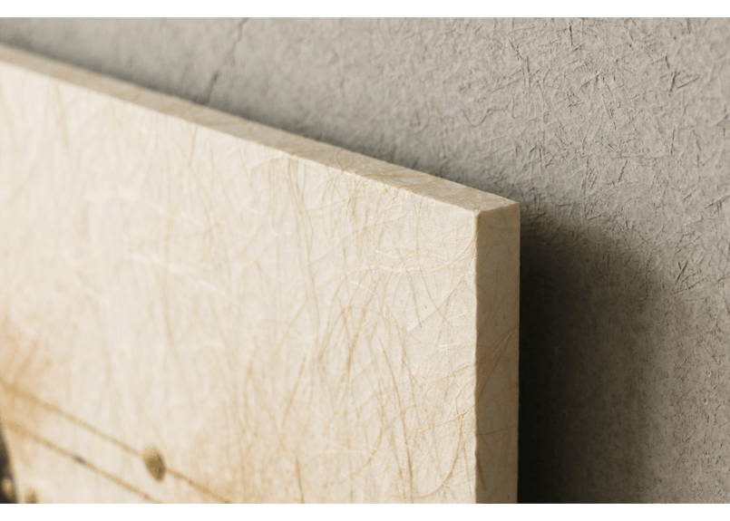 和紙アートパネル「輪－Rin」 Washi Wall Art Panel 910×280 |