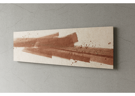 和紙アートパネル「奔流－Honryu」　Washi Wall Art Panel　910×280