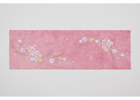 創作デザイン和紙・桜モチーフ（商品番号：as-20604)