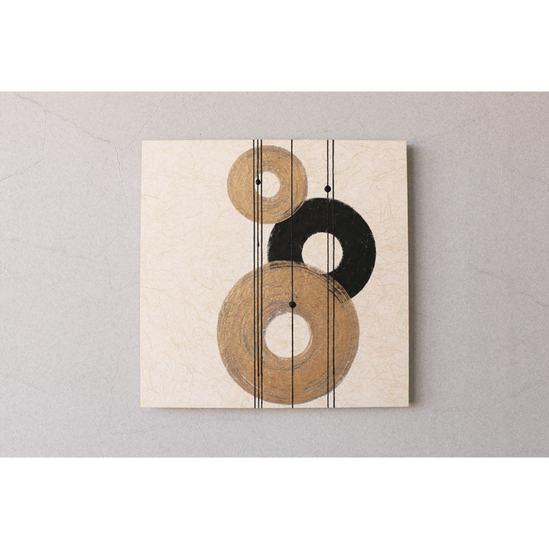 和紙アートパネル「結－Yui」 Washi Wall Art Panel 450×450 | 