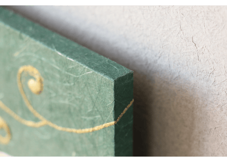 和紙アートパネル「猿－Saru」　Washi Wall Art Panel　280角 3枚組