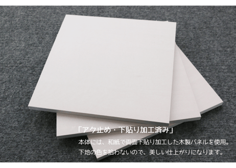 セミオーダー加工費用 『アートパネル 28cm角サイズ 3枚組』