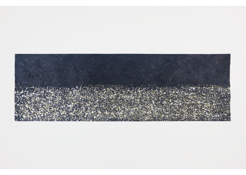 創作デザイン和紙 青色・しぶき（商品番号：as-160101) | Washi