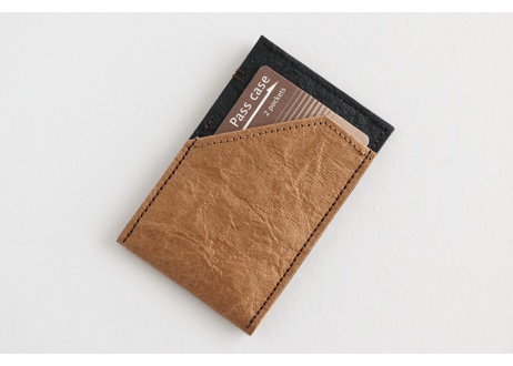 Kamiwaza 和紙製パスケース／pass holder 全4色