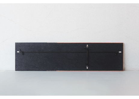 和紙アートパネル「暁闇－Gyouan」　Washi Wall Art Panel　800×210