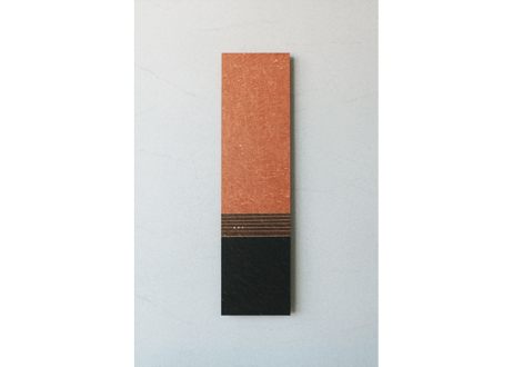 和紙アートパネル「暁闇－Gyouan」　Washi Wall Art Panel　800×210