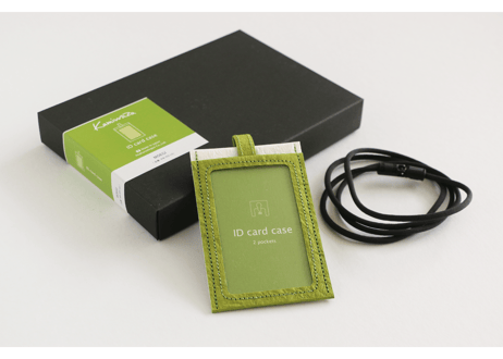 Kamiwaza 和紙製IDカードケース／ID card Holder（タテ型） 全4色