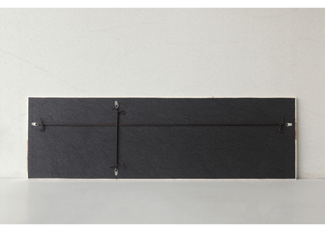 和紙アートパネル「奔流－Honryu」　Washi Wall Art Panel　910×280
