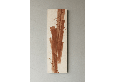 和紙アートパネル「奔流－Honryu」　Washi Wall Art Panel　910×280