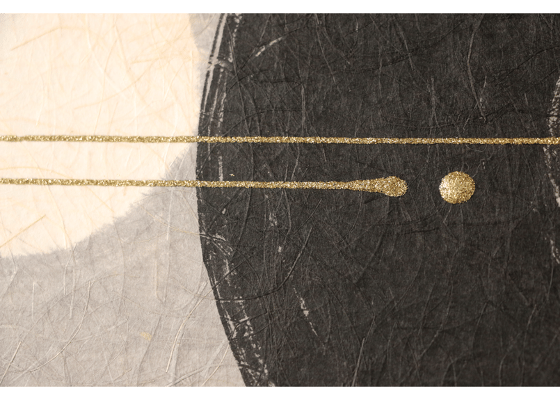 和紙アートパネル「輪-Rin」 Washi Wall Art Panel 910×280 | 和紙アートパネル「輪-Rin」 Washi Wall Art Panel 910×280 |
