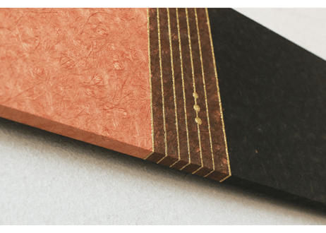 和紙アートパネル「暁闇－Gyouan」　Washi Wall Art Panel　800×210