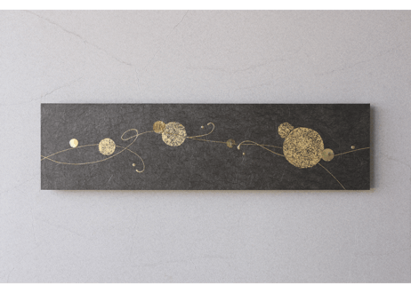 和紙マグネットアートパネル「舞－Mai」　Washi Wall Art Panel　800×210