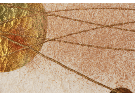 和紙アートパネル「輝－Kagayaki」　Washi Wall Art Panel　910×280