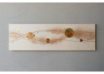 和紙アートパネル「輝－Kagayaki」　Washi Wall Art Panel　910×280