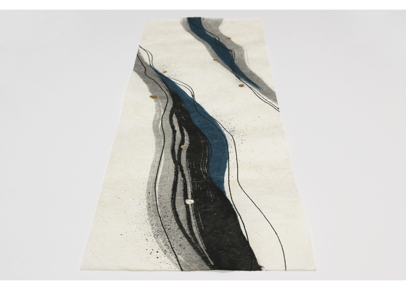 創作デザイン和紙・墨書（商品番号：as-235011) | Washi あさくら