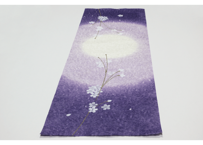 創作デザイン落水和紙・夜桜モチーフ(商品番号:as-20101 創作デザイン落水和紙・夜桜モチーフ(商品番号:as-20101