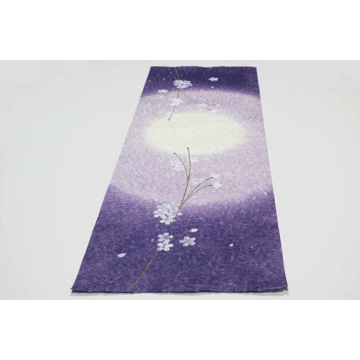 創作デザイン落水和紙・夜桜モチーフ(商品番号:as-20101 創作デザイン落水和紙・夜桜モチーフ(商品番号:as-20101