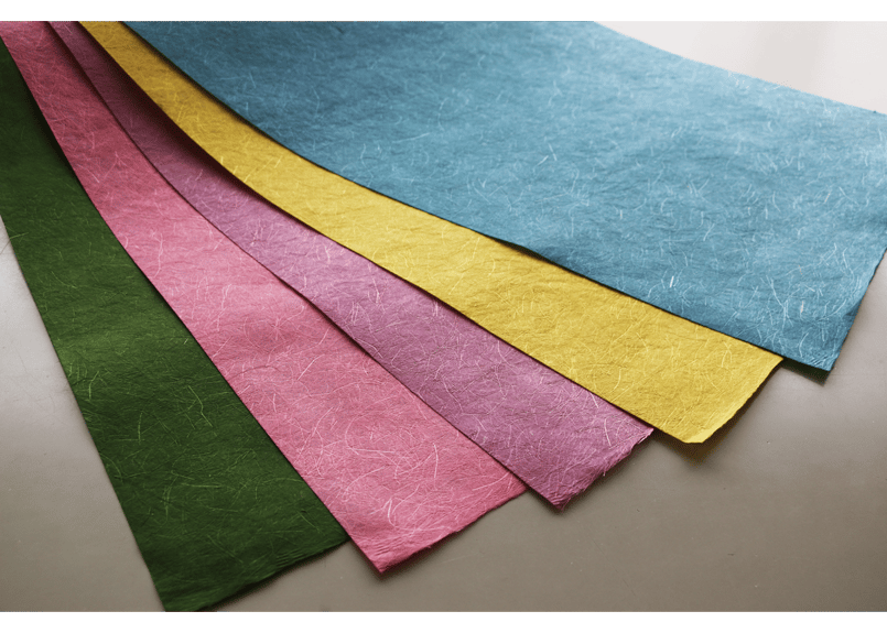 古代染め和紙／黄蘗‐KIHADA（商品番号：as-250702) | Washi あさくら