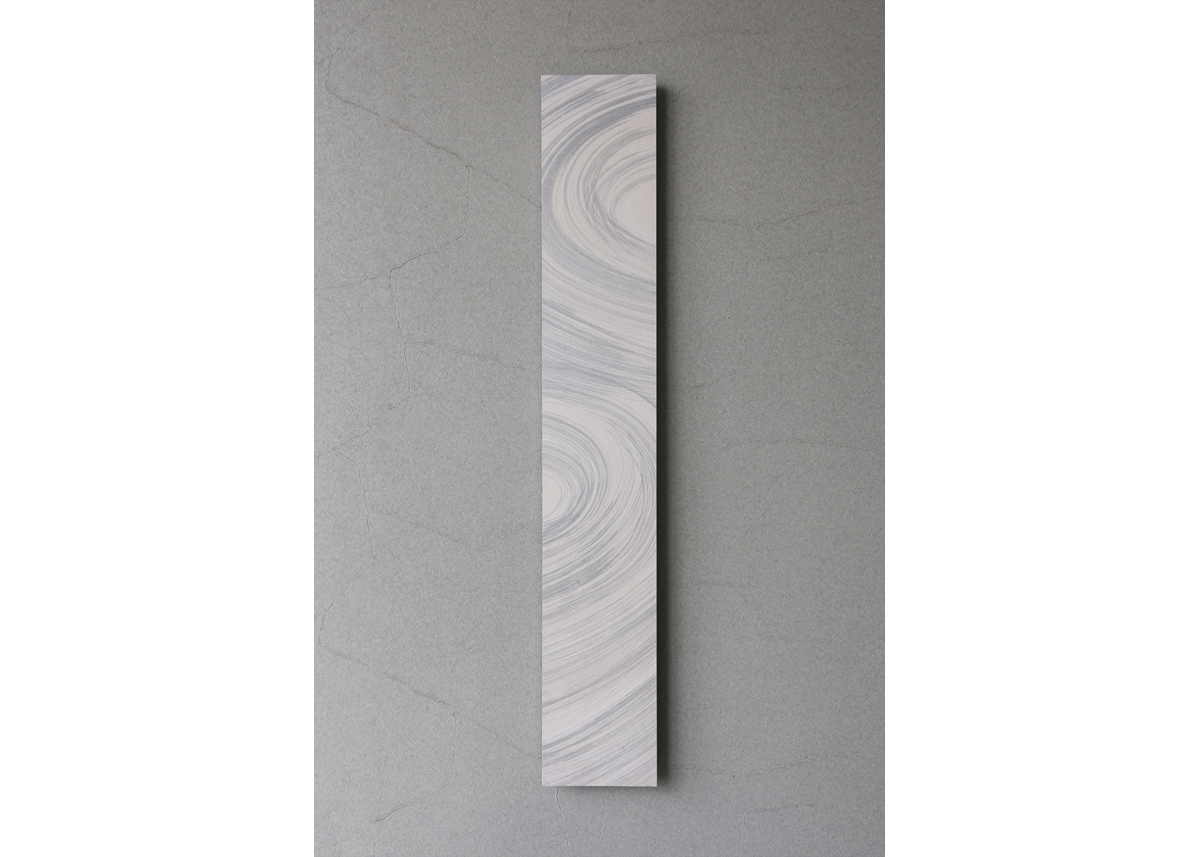 和紙アートパネル「波紋－Hamon」 Washi Wall Art Panel 900×145