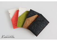 Kamiwaza 和紙製パスケース／pass holder 全4色