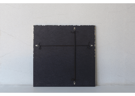 和紙アートパネル「暁－Akatsuki」　Washi Wall Art Panel　450×450