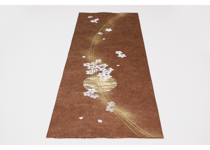 額を特別に作って頂きました。　和紙の作品で大変趣が御座います。 金和紙 K-0810 - おりがみのクラサワ