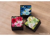 【即日発送可】和紙の花／フラワーボックス 全3色