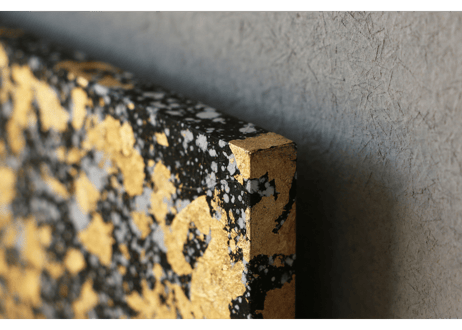 和紙アートパネル「暁－Akatsuki」　Washi Wall Art Panel　450×450